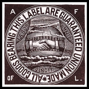 Retrato American Federation of Labor - AFL 