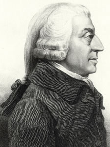 Retrato Adam Smith -